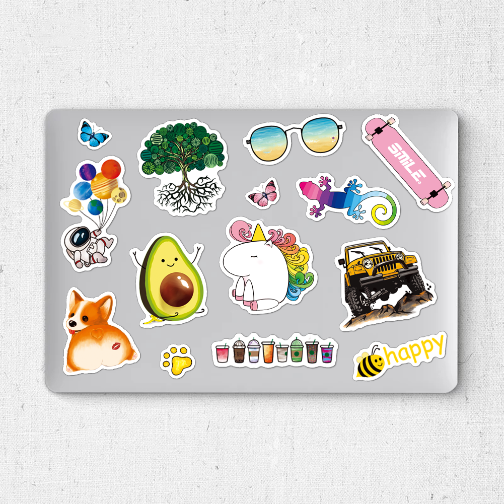 ANERZA 45 Pcs VSCO Stickers for Laptop, Hydro Flask B