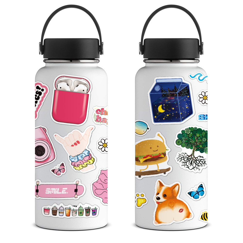 ANERZA 45 Pcs VSCO Stickers for Laptop, Hydro Flask B